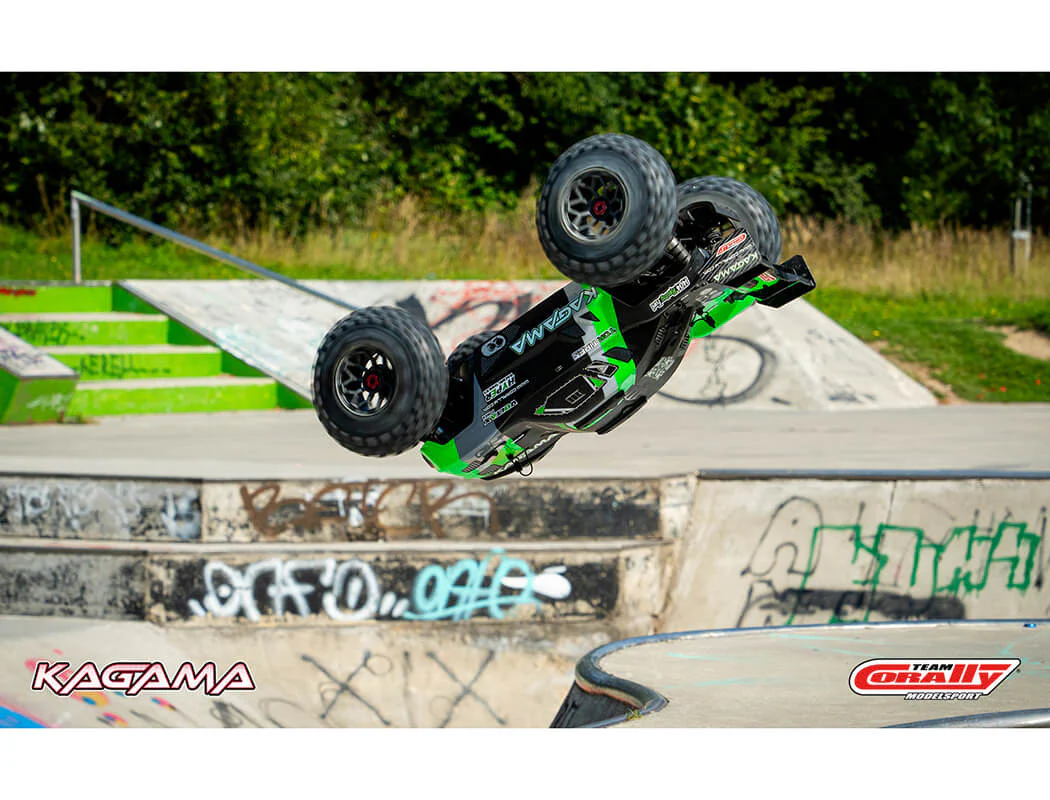 Corally Kagama 1/8 XP 6S Brushless Truck RTR vert - C-00274 - Image 2