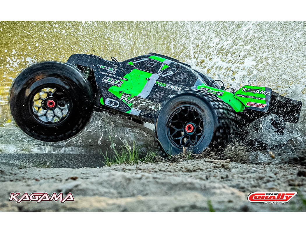 Corally Kagama 1/8 XP 6S Brushless Truck RTR vert - C-00274 - Image 4