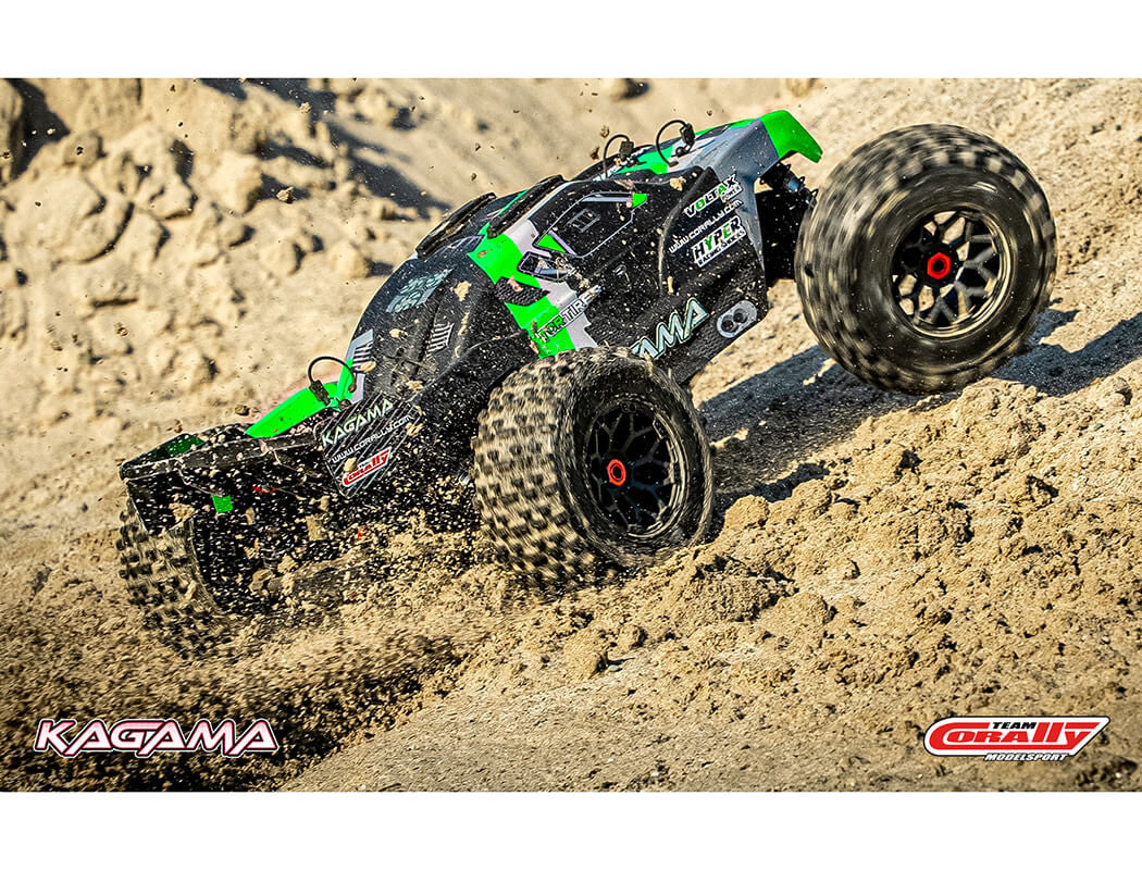 Corally Kagama 1/8 XP 6S Brushless Truck RTR vert - C-00274 - Image 5