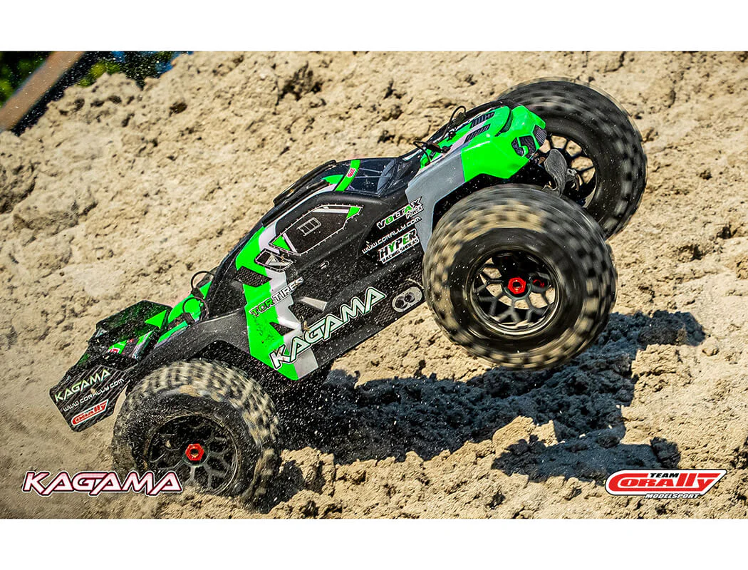 Corally Kagama 1/8 XP 6S Brushless Truck RTR vert - C-00274 - Image 7
