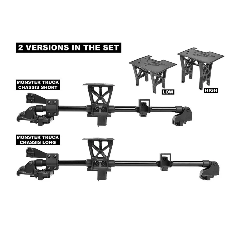 Corally - Kit de renfort de châssis 1/8 MT Xtreme - C-00180-910 - Image 3