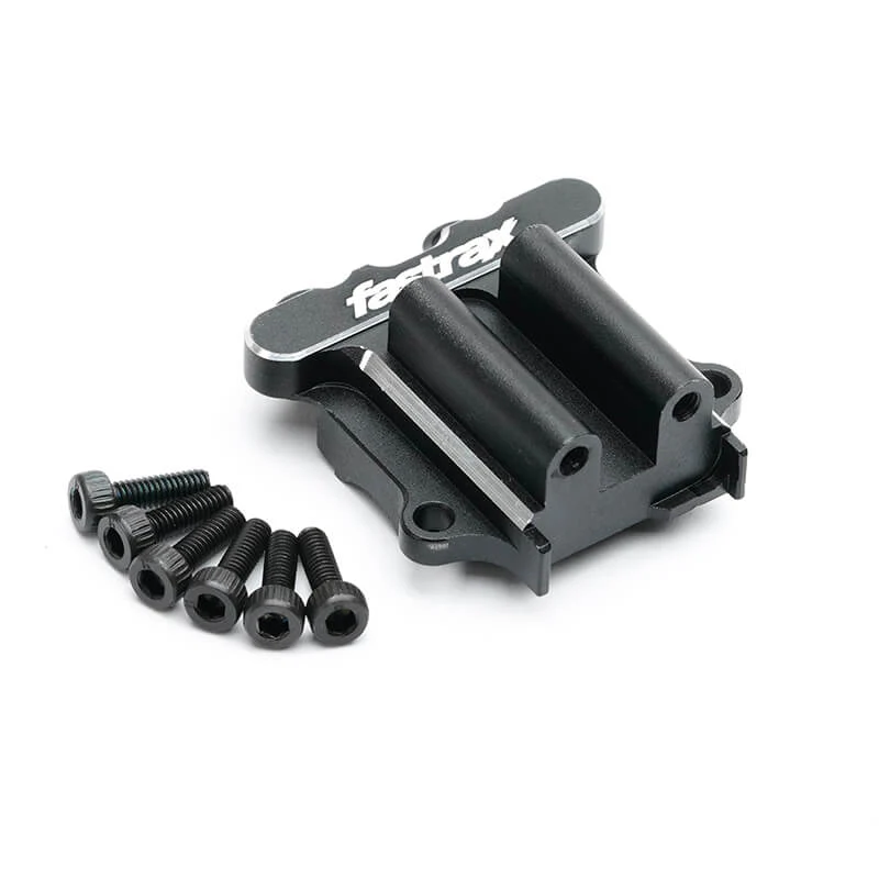 Couvercle de boîte de vitesse arrière aluminium Fastrax Arrma Grom/Granite - FTAR057BK