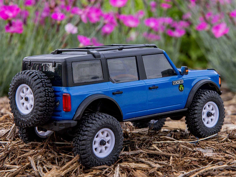 Crawler 1/30 Ford Bronco 4X4 RTR SCX30 bleu - AXI-2048T1 - Image 11