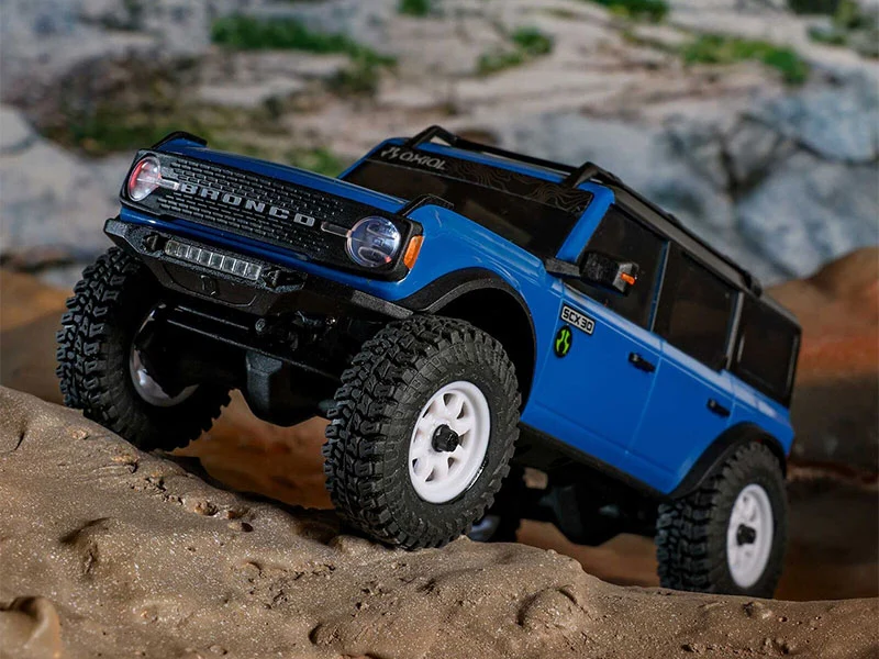 Crawler 1/30 Ford Bronco 4X4 RTR SCX30 bleu - AXI-2048T1 - Image 12
