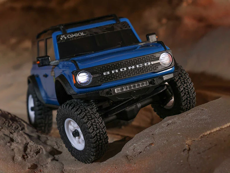 Crawler 1/30 Ford Bronco 4X4 RTR SCX30 bleu - AXI-2048T1 - Image 13