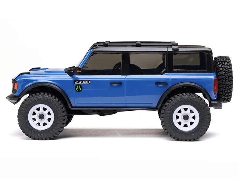Crawler 1/30 Ford Bronco 4X4 RTR SCX30 bleu - AXI-2048T1 - Image 3