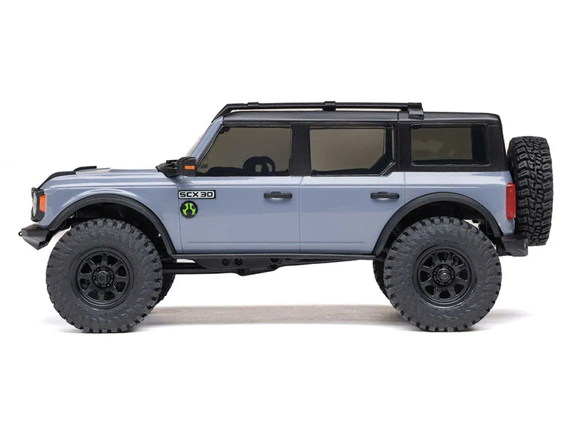 Crawler 1/30 Ford Bronco 4X4 RTR SCX30 gris - AXI-2048T2 - Image 4