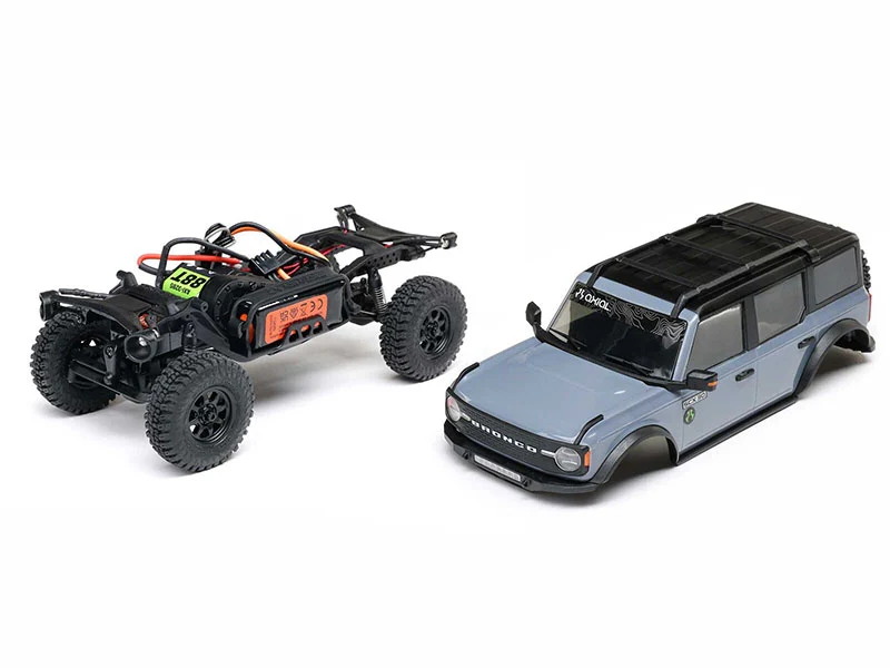 Crawler 1/30 Ford Bronco 4X4 RTR SCX30 bleu - AXI-2048T1 - Image 6