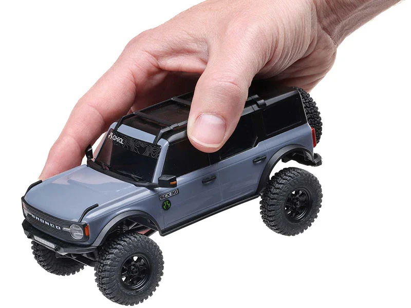 Crawler 1/30 Ford Bronco 4X4 RTR SCX30 bleu - AXI-2048T1 - Image 9