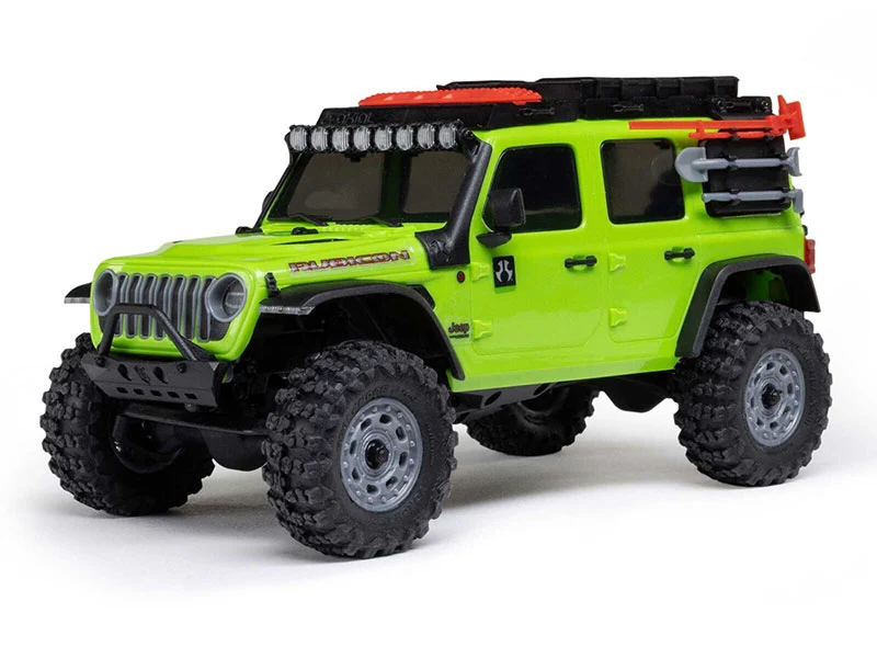 Crawler 1/30 Jeep Wrangler JLU 4X4 RTR SCX30 vert - AXI-2261T1 - Image 2