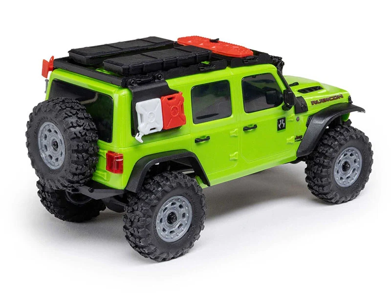 Crawler 1/30 Jeep Wrangler JLU 4X4 RTR SCX30 vert - AXI-2261T1 - Image 4