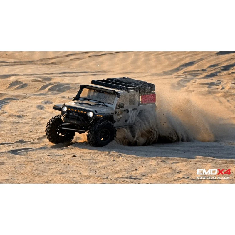 Crawler Cross RC EMO X4 1/8 ARTR gris - CRO90100180 - Image 13