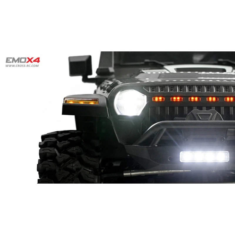 Crawler Cross RC EMO X4 1/8 ARTR gris - CRO90100180 - Image 15