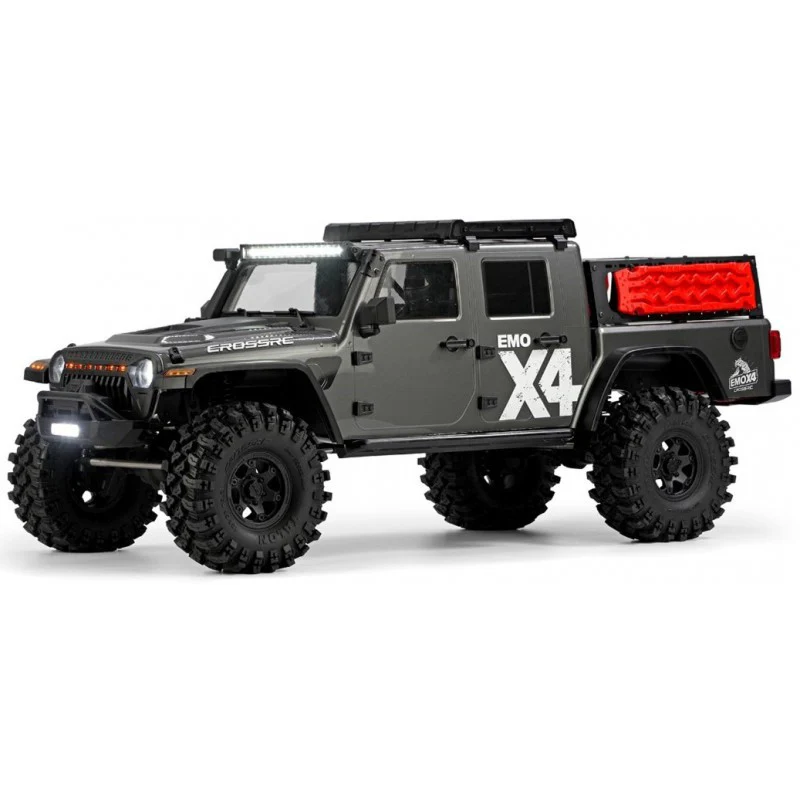 Crawler Cross RC EMO X4 1/8 RTR Gris version charbon - CRO90100175