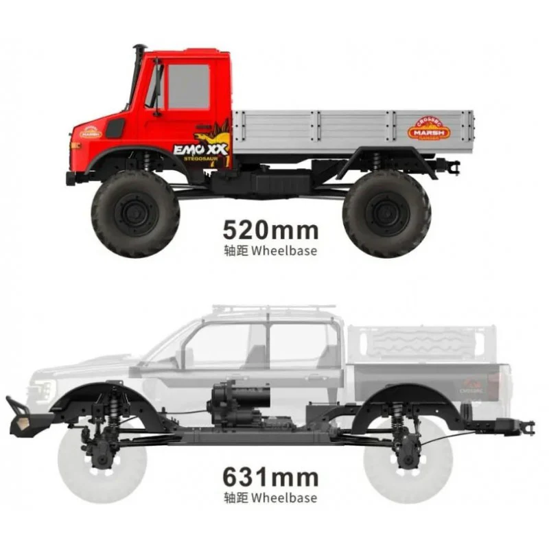 Crawler Cross RC EMO XX2 1/5 RTR Brushless kit CRO90100260 - Image 10
