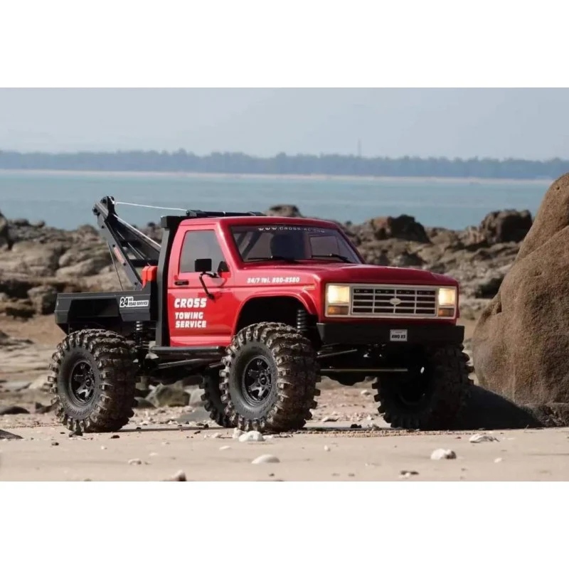 Crawler EMOX3 1/8 RTR métal rouge 775 charbon - Cross RC CRO90100169 - Image 7