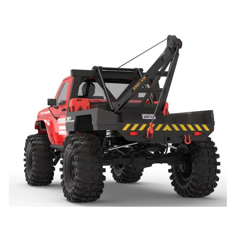 Crawler EMOX3 1/8 RTR métal rouge 775 charbon - Cross RC CRO90100169 - Image 2