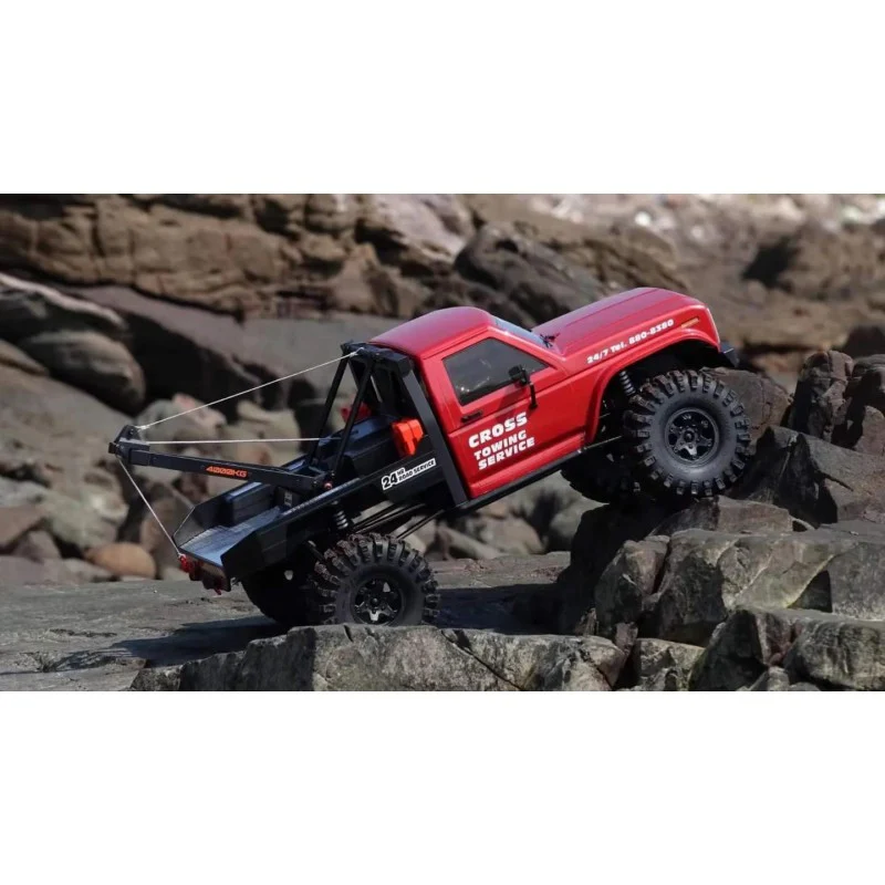 Crawler EMOX3 1/8 RTR métal rouge 775 charbon - Cross RC CRO90100169 - Image 6