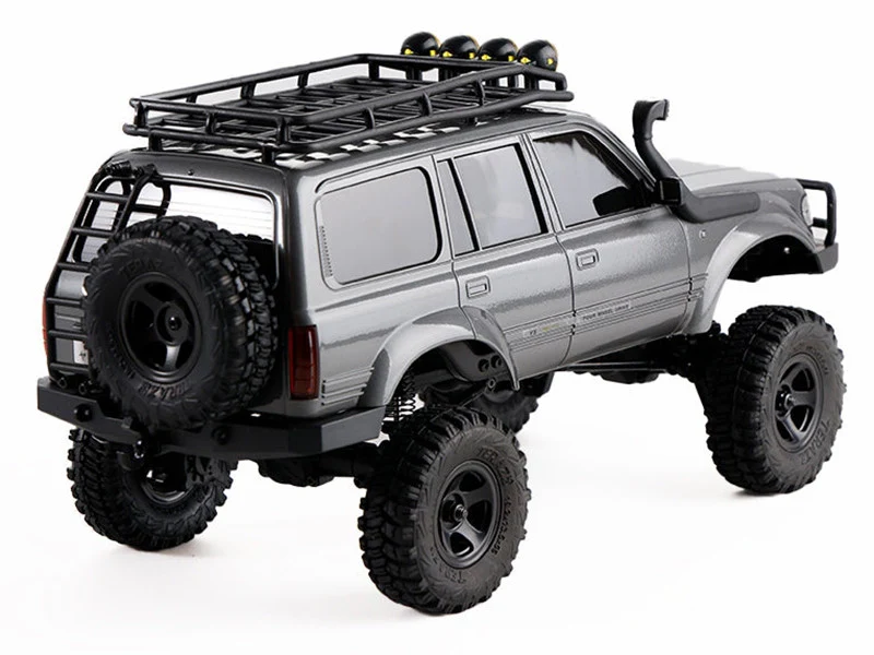 Crawler FMS 1/18 Toyota LC80 gris FCX18 Prêt à rouler 11831 RTR - Image 3