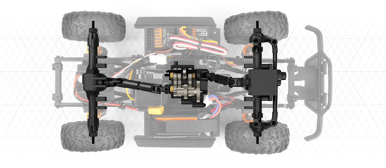 Crawler HPI Venture18 1985 Toyota Hilux SR5 brushless blue 161254 - Image 8