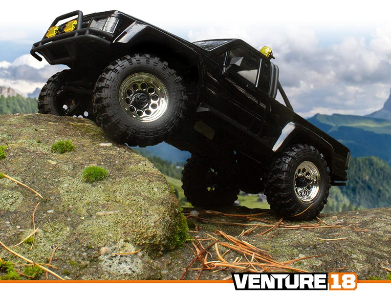 Crawler HPI Venture18 1985 Toyota Hilux SR5 brushless noir 160802 - Image 7