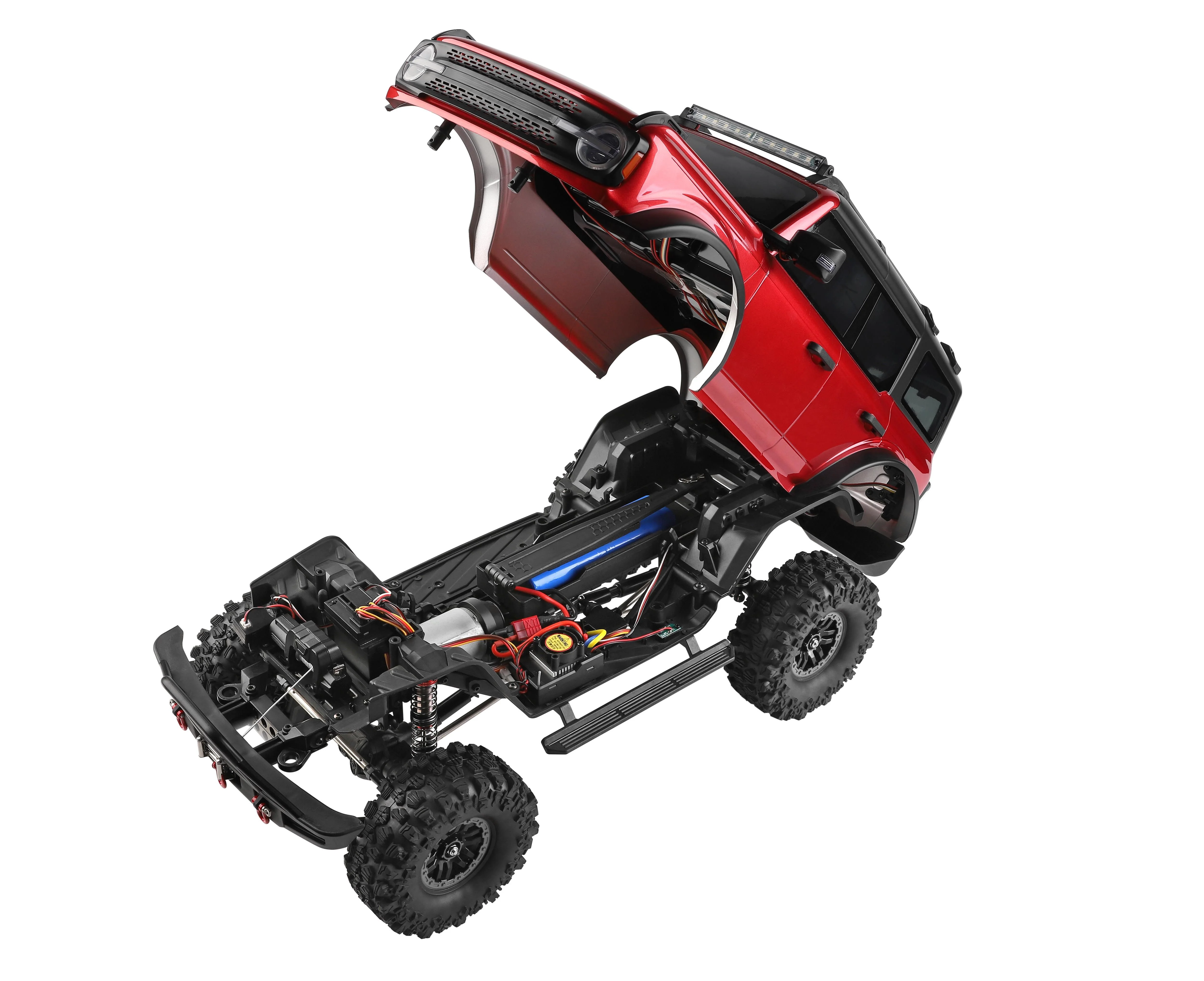 Crawler RC 1/10 Metal 313 mm Scale DF Models 3150 - Image 5