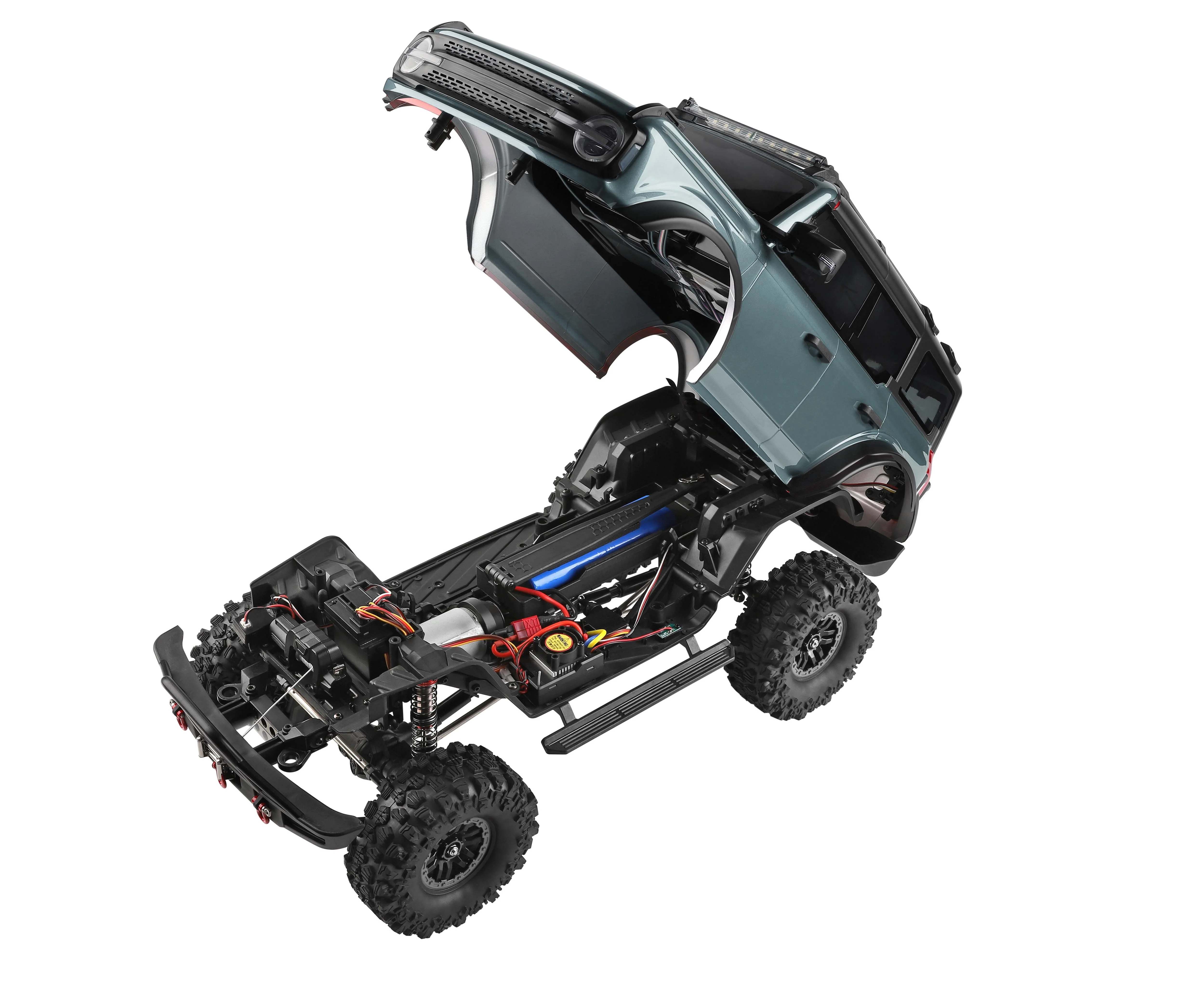 Crawler RC 1/10 Metal 313 mm Scale DF Models 3151 - Image 7