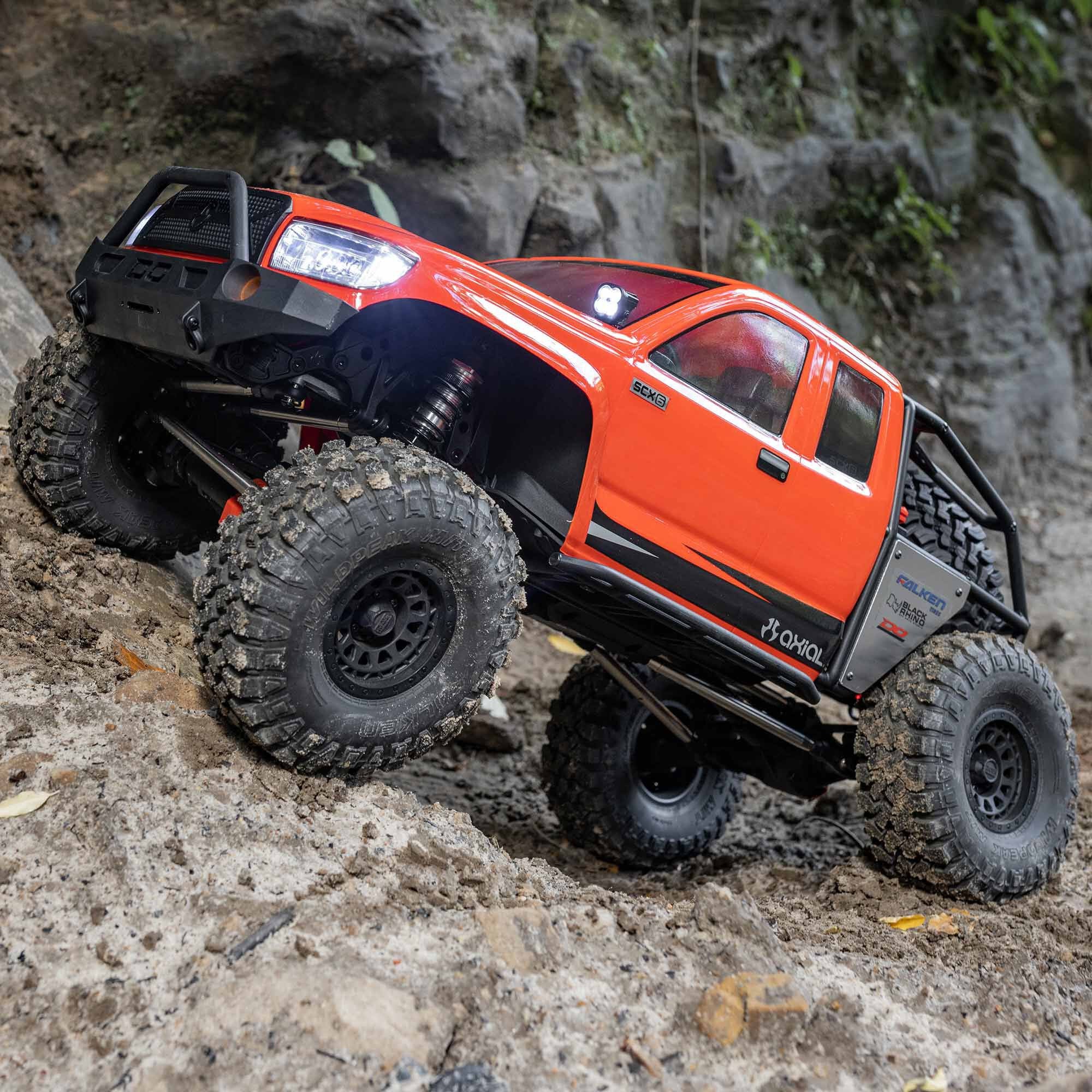 Crawler RC 1/6 Axial Honcho SCX6 Trail 4WD RTR rouge AXI05001T1 - Image 6