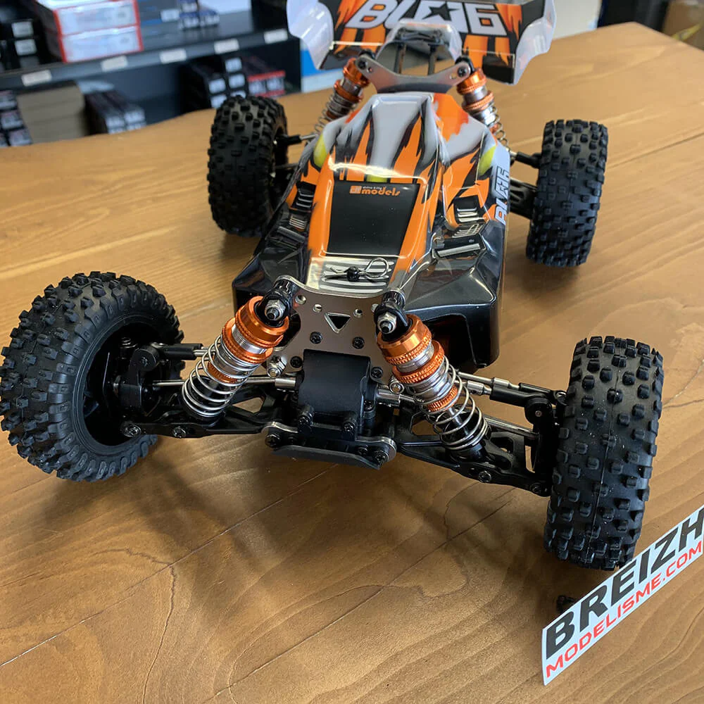 DF Models Buggy RC BL06 Brushless RTR 1/14 - 80km/h 4WD 144010 / 3127 - Image 3