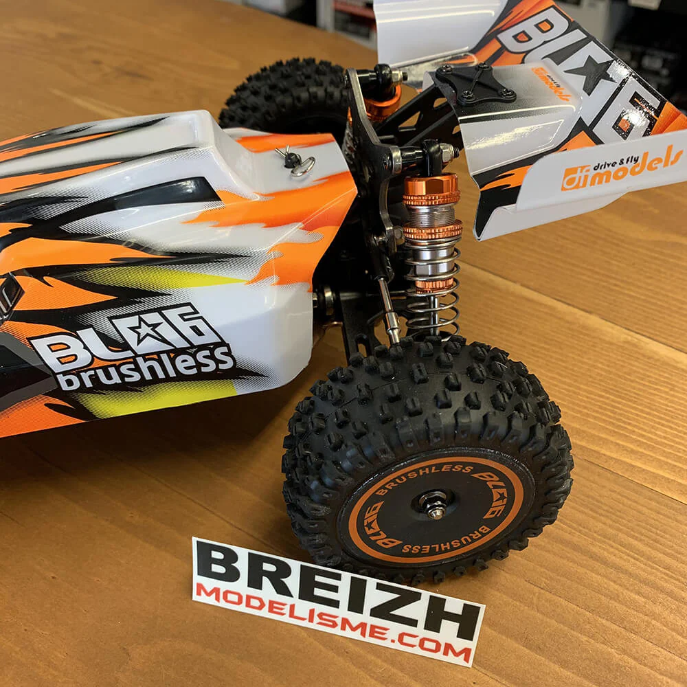 DF Models Buggy RC BL06 Brushless RTR 1/14 - 80km/h 4WD 144010 / 3127 - Image 4