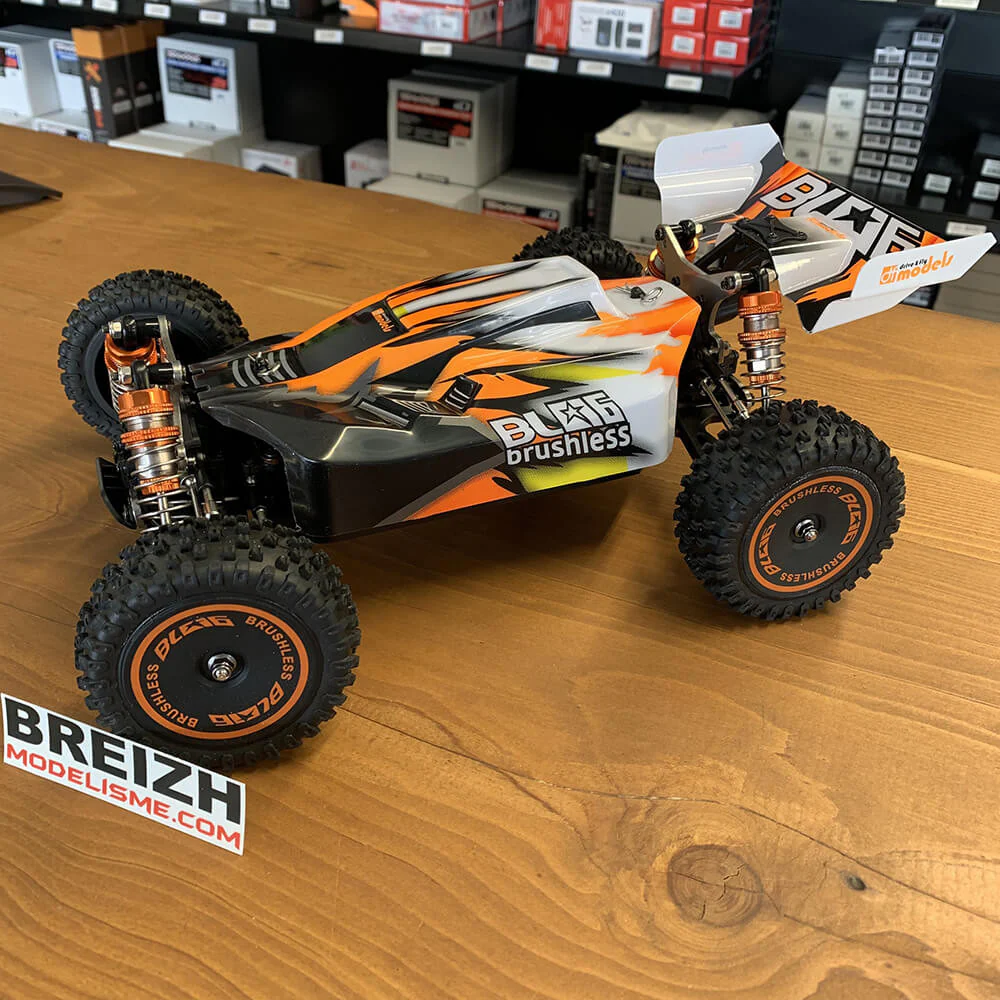 DF Models Buggy RC BL06 Brushless RTR 1/14 - 80km/h 4WD 144010 / 3127 - Image 7
