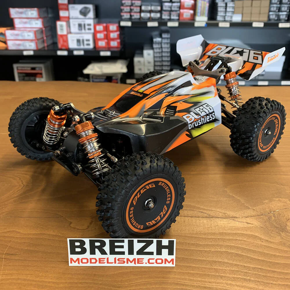 DF Models Buggy RC BL06 Brushless RTR 1/14 - 80km/h 4WD 144010 / 3127 - Image 8