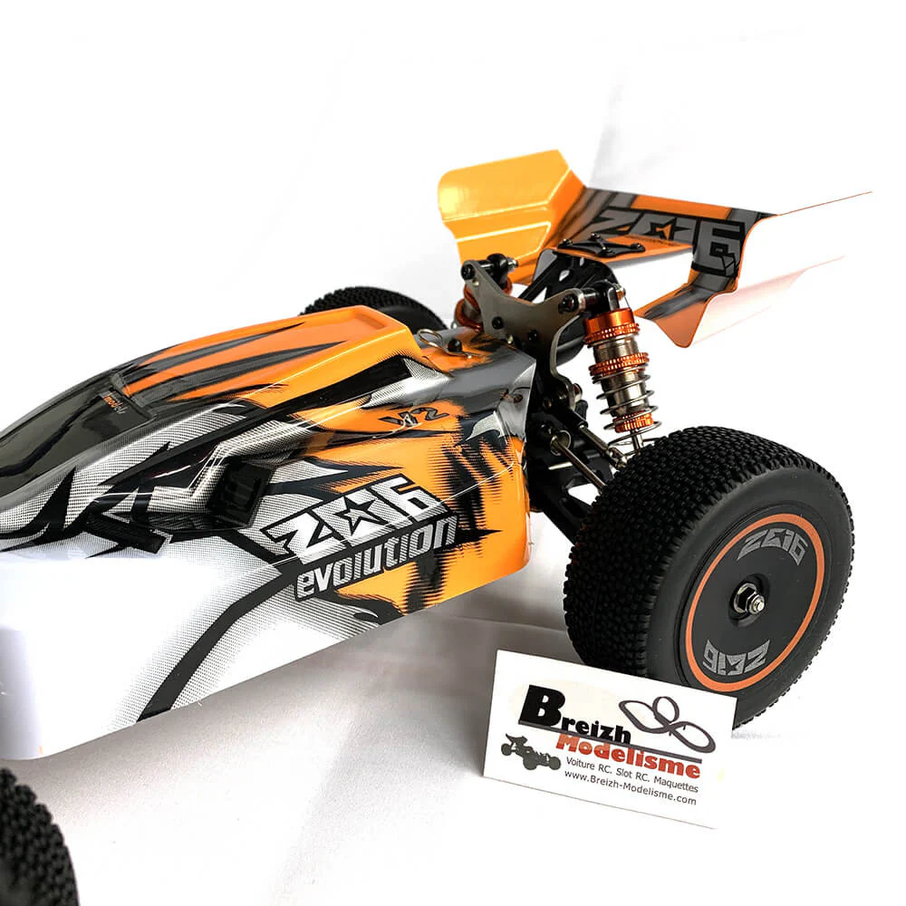 DF Models Buggy RC Z06 Evolution V2 RTR 1/14 - 60km/h 4WD - 3123 / Wltoys 144001 - Image 5