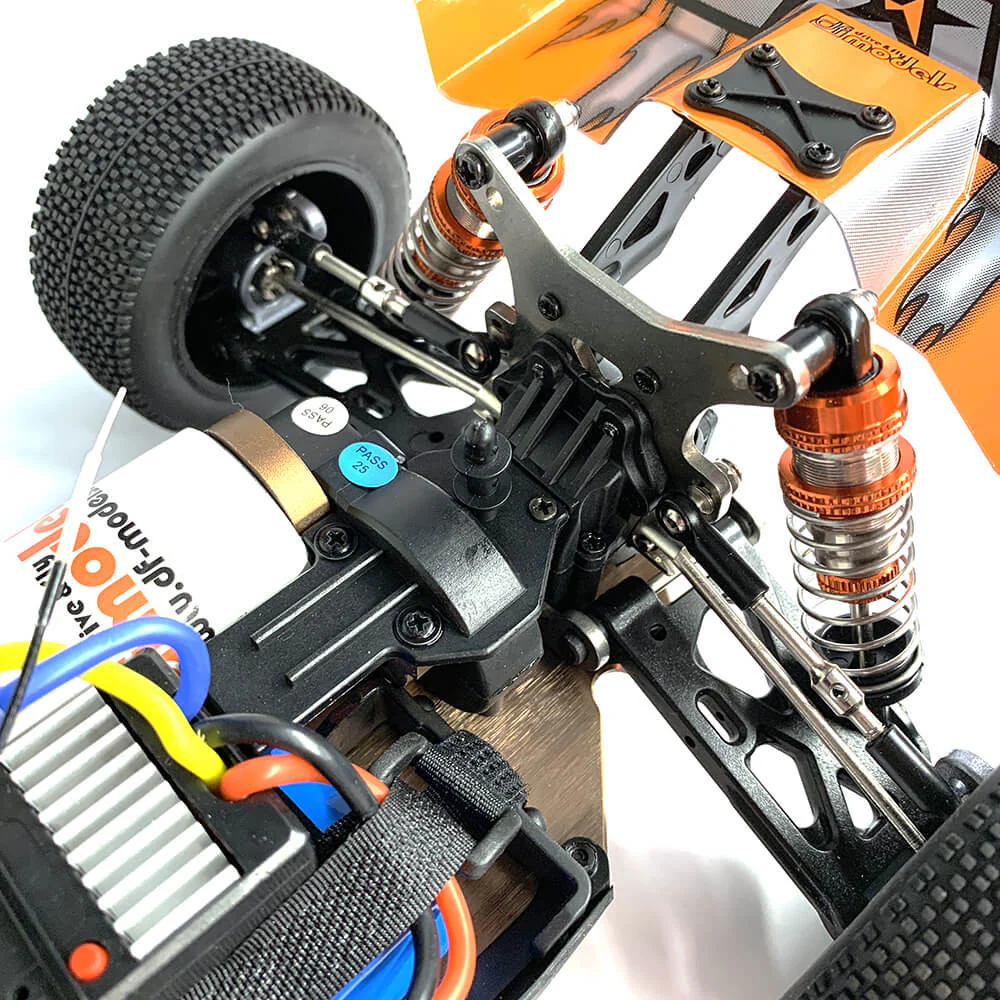 DF Models Buggy RC Z06 Evolution V2 RTR 1/14 - 60km/h 4WD - 3123 / Wltoys 144001 - Image 9