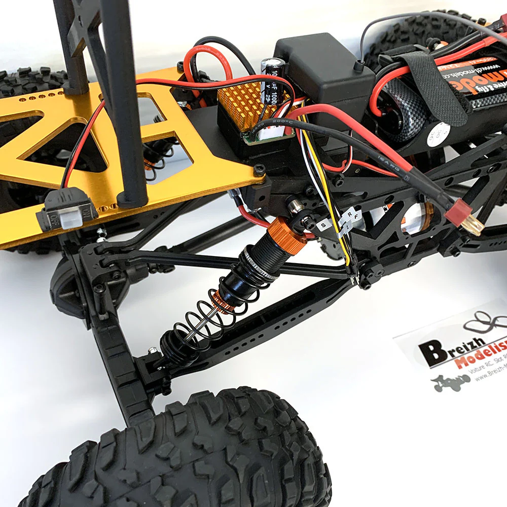 DF Models Crawler 1/10 avec Leds et Treuil - Kanyon DF-4J 4WD XL - 3105 - Image 12