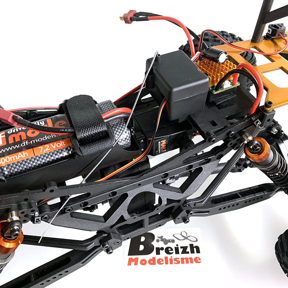 DF Models Crawler 1/10 RTR avec leds et Treuil, Kanyon DF-4J 4WD 3106 - Image 12