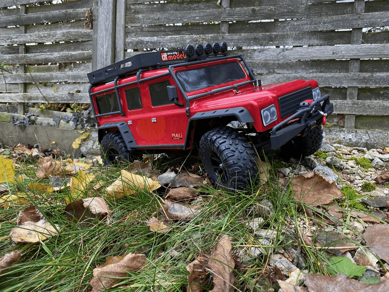 DF Models Crawler 1/10 RTR avec leds et Treuil, Kanyon DF-4J 4WD 3106 - Image 3