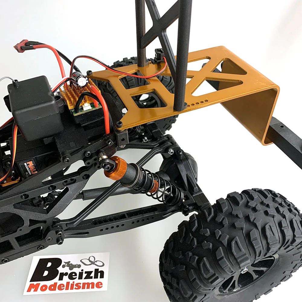 DF Models Crawler 1/10 RTR avec leds et Treuil, Kanyon DF-4J 4WD - 3118 - Image 13