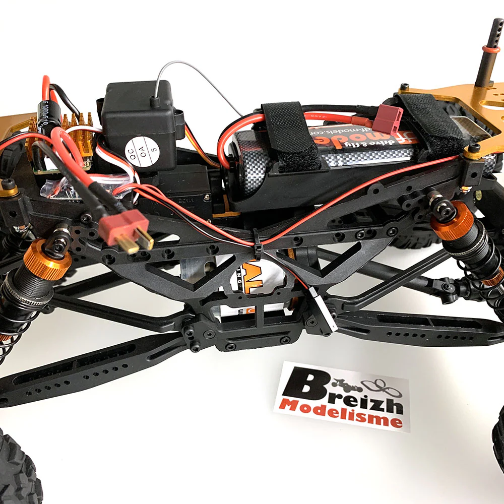 DF Models Crawler 1/10 RTR avec leds et Treuil, Kanyon DF-4J 4WD 3119 - Image 10