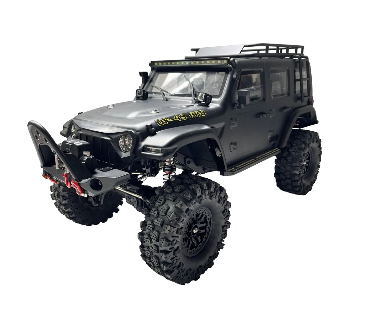 DF Models Crawler RC DF-04S PRO 1/10 Scale Noir mat – Brushless RTR - Image 2