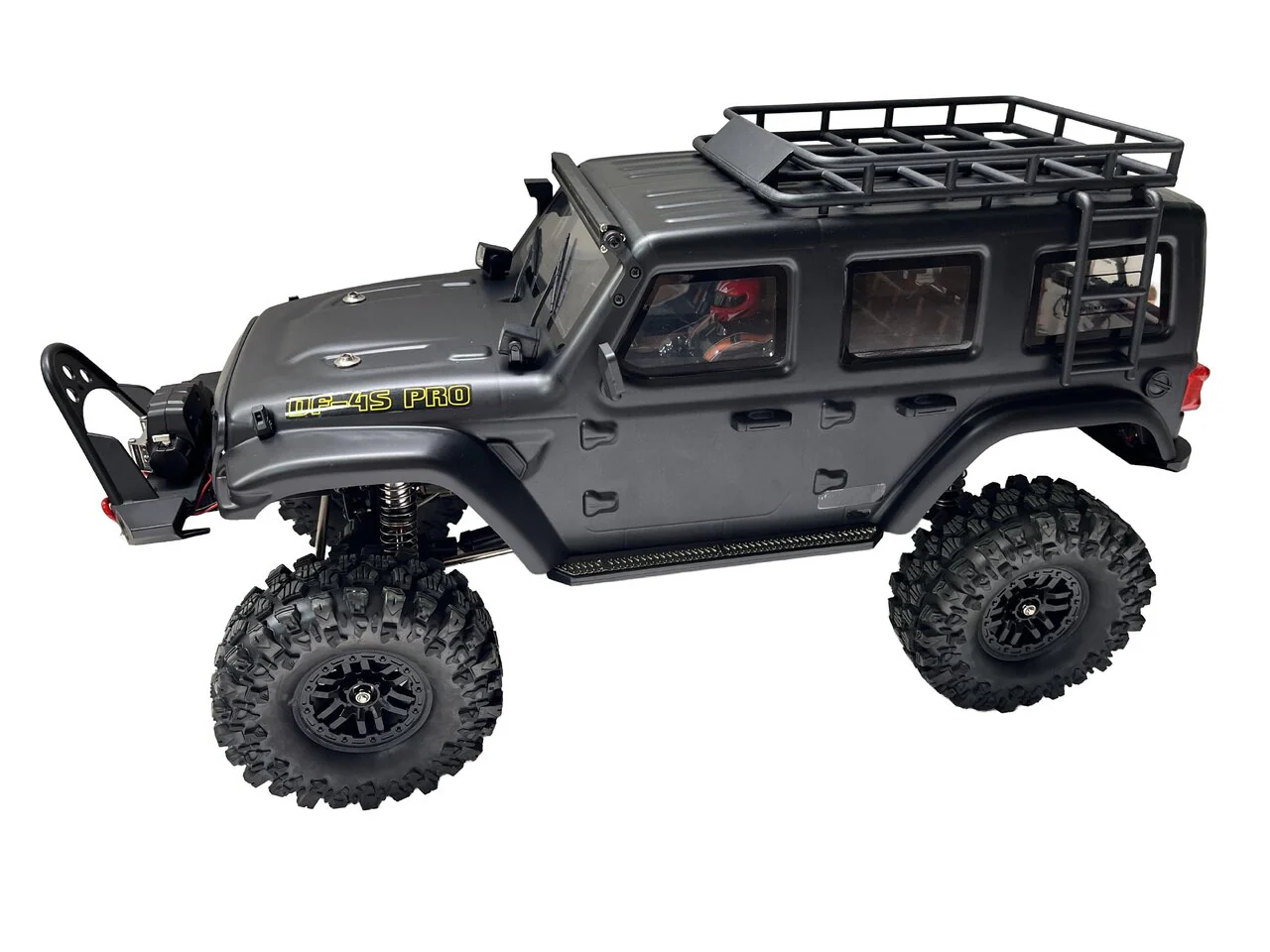 DF Models Crawler RC DF-04S PRO 1/10 Scale Noir mat – Brushless RTR - Image 3