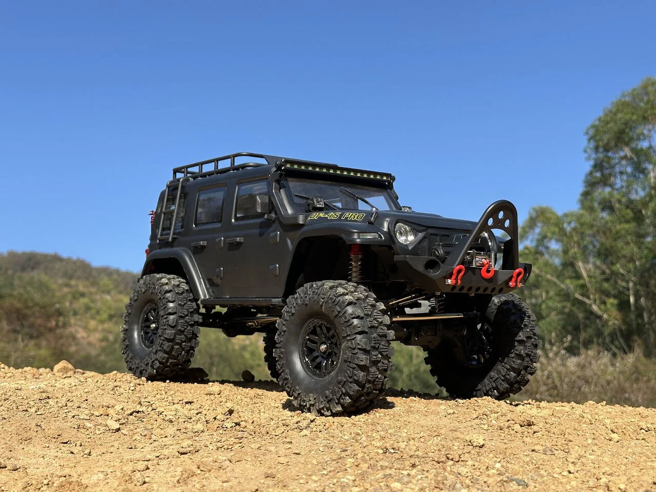 DF Models Crawler RC DF-04S PRO 1/10 Scale Noir mat – Brushless RTR - Image 9