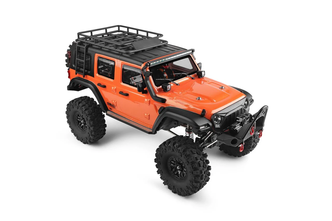 DF Models Crawler RC DF-04S PRO 1/10 Scale orange – Brushless RTR - Image 3
