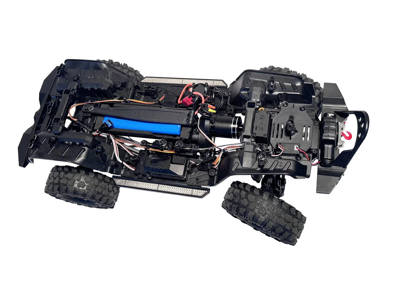 DF Models Crawler RC DF-04S PRO 1/10 Scale Noir mat – Brushless RTR - Image 4