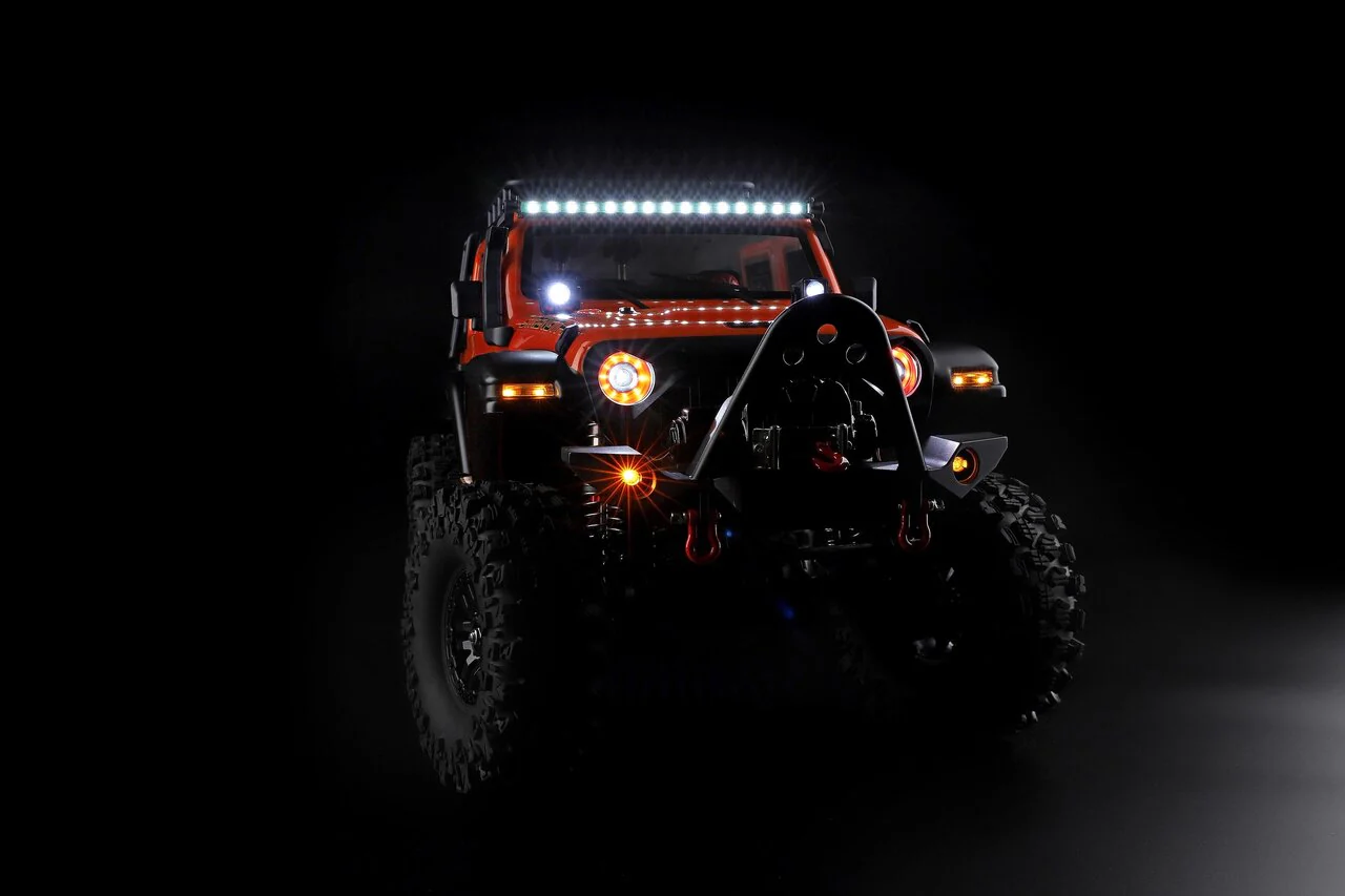 DF Models Crawler RC DF-04S PRO 1/10 Scale orange – Brushless RTR - Image 7