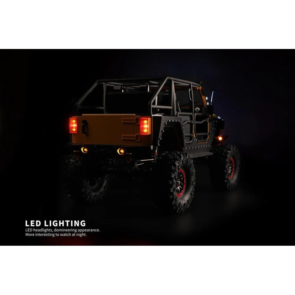 DF Models Crawler RC DF-4S PRO rouge 4WD 1/10 - 3164 - Image 12