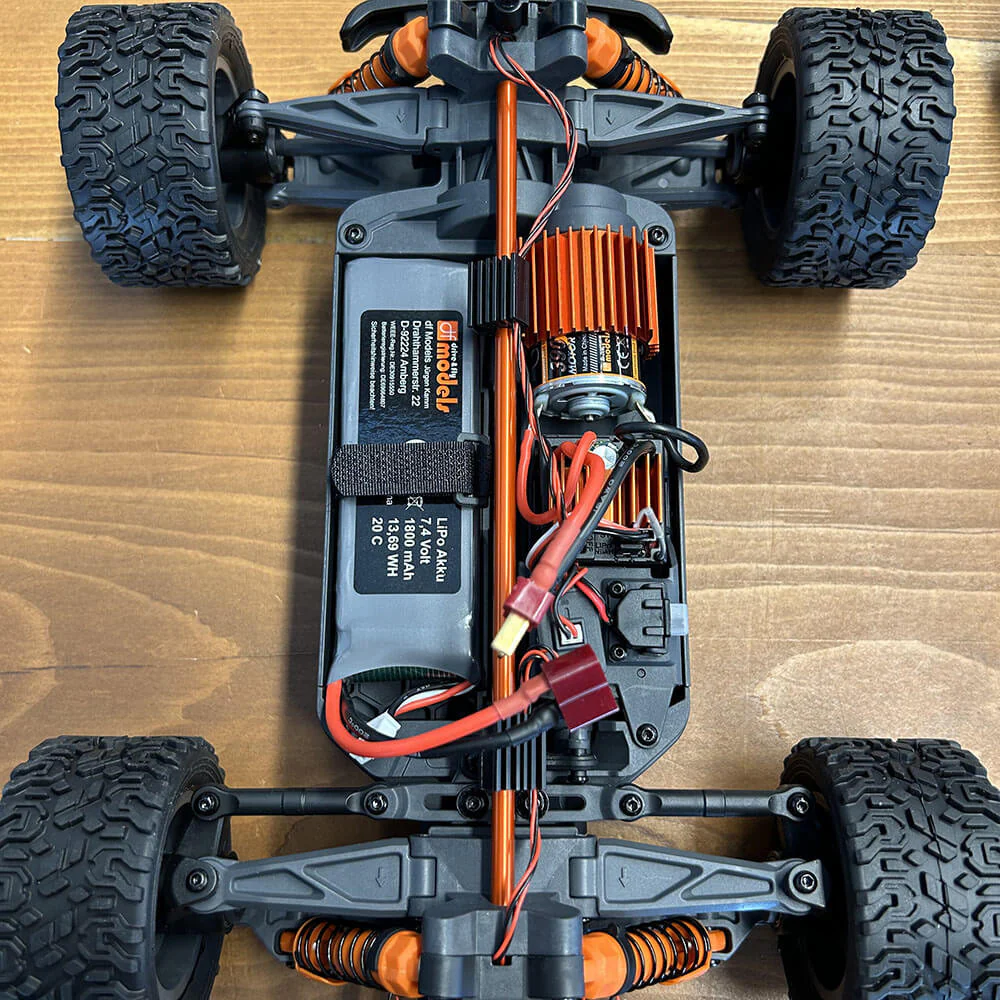 DF Models FastTruckTout Terrain RTR 1/16 vitesse 45km/h 3136 - Image 5