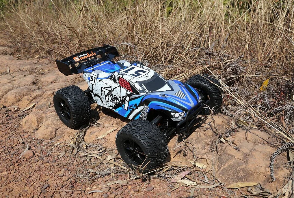 DF Models TW-1 Truggy 5.1 charbon XL RTR 1/10 - 40km/h - Image 2