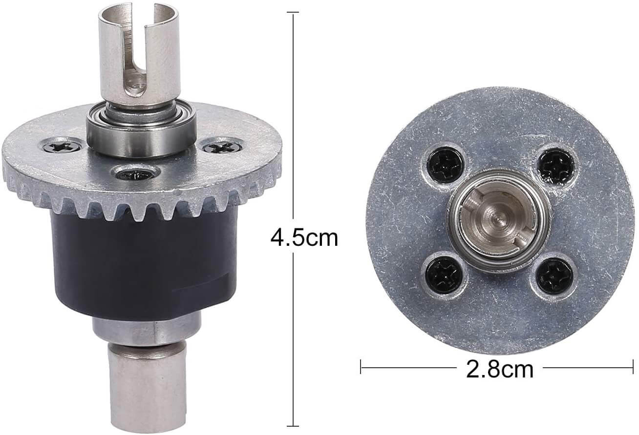 Différentiel d'origine pour Wltoys 144001 - DF 7404 / 1309 - Image 3