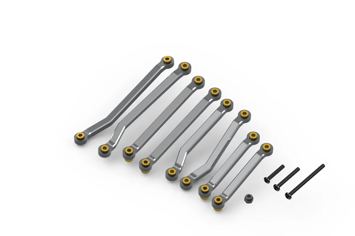 Ensemble de biellettes de suspension en aluminium (gris) HP161147
